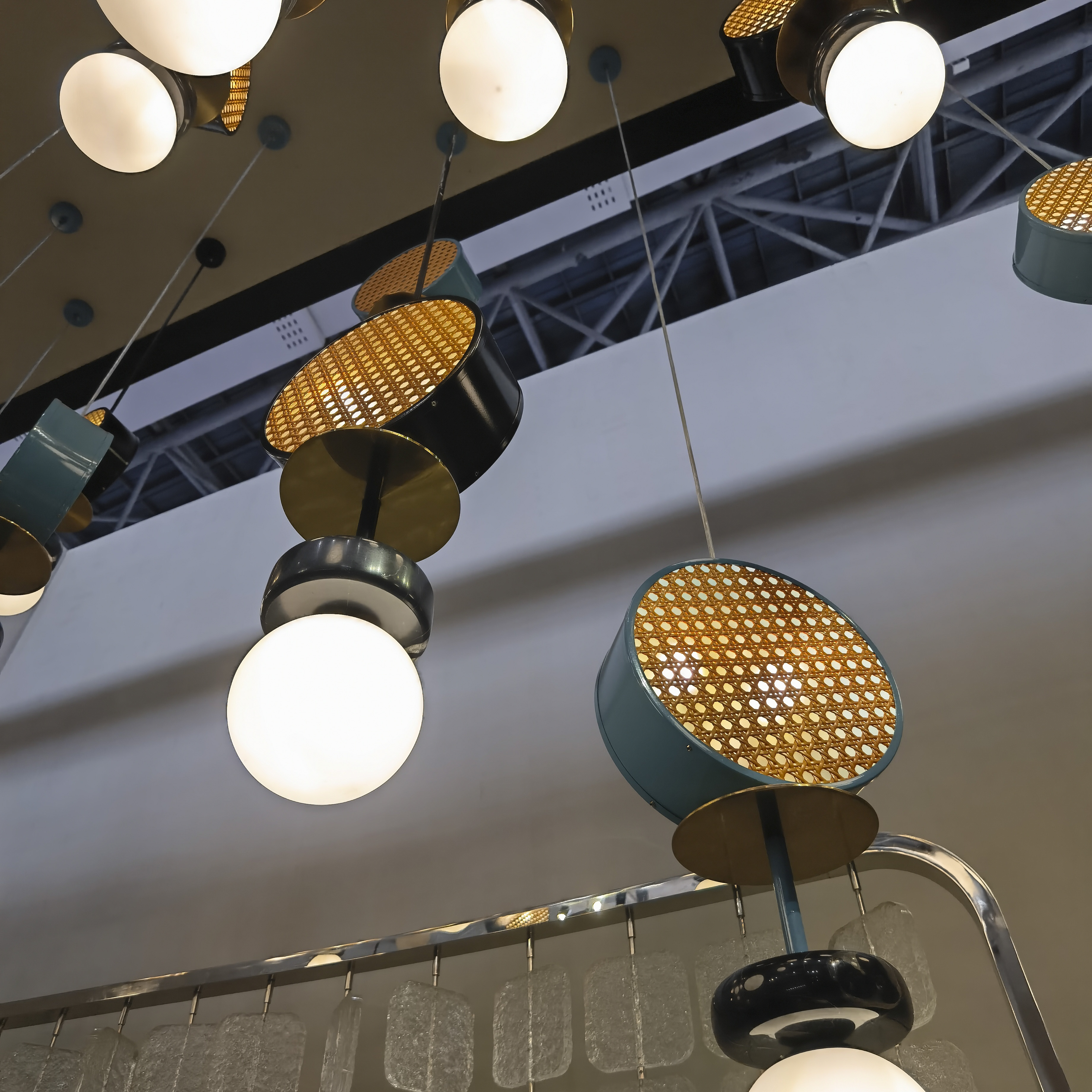 New Design Drum Chandelier Pendant Lighs Modern Ceiling Lights Luxury for Hotels Home Decoration