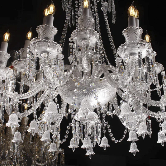 Hot Selling Luxury Pendant Light Hotel Villa Restaurant Largre Crystal Chandelier