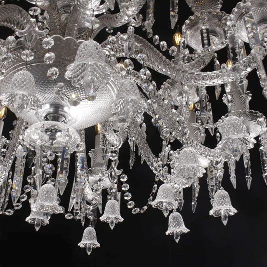 Hot Selling Luxury Pendant Light Hotel Villa Restaurant Largre Crystal Chandelier