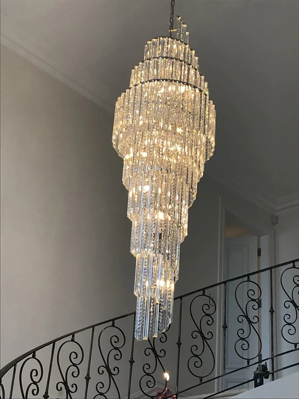 chandelier home projector