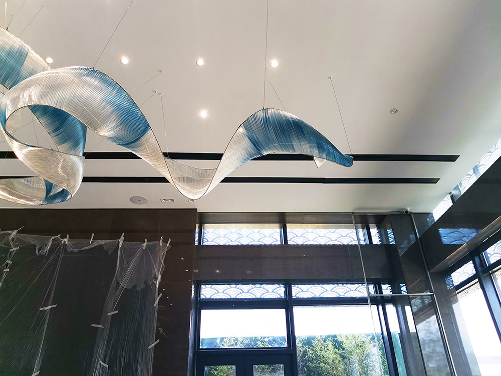 hotel chandelier