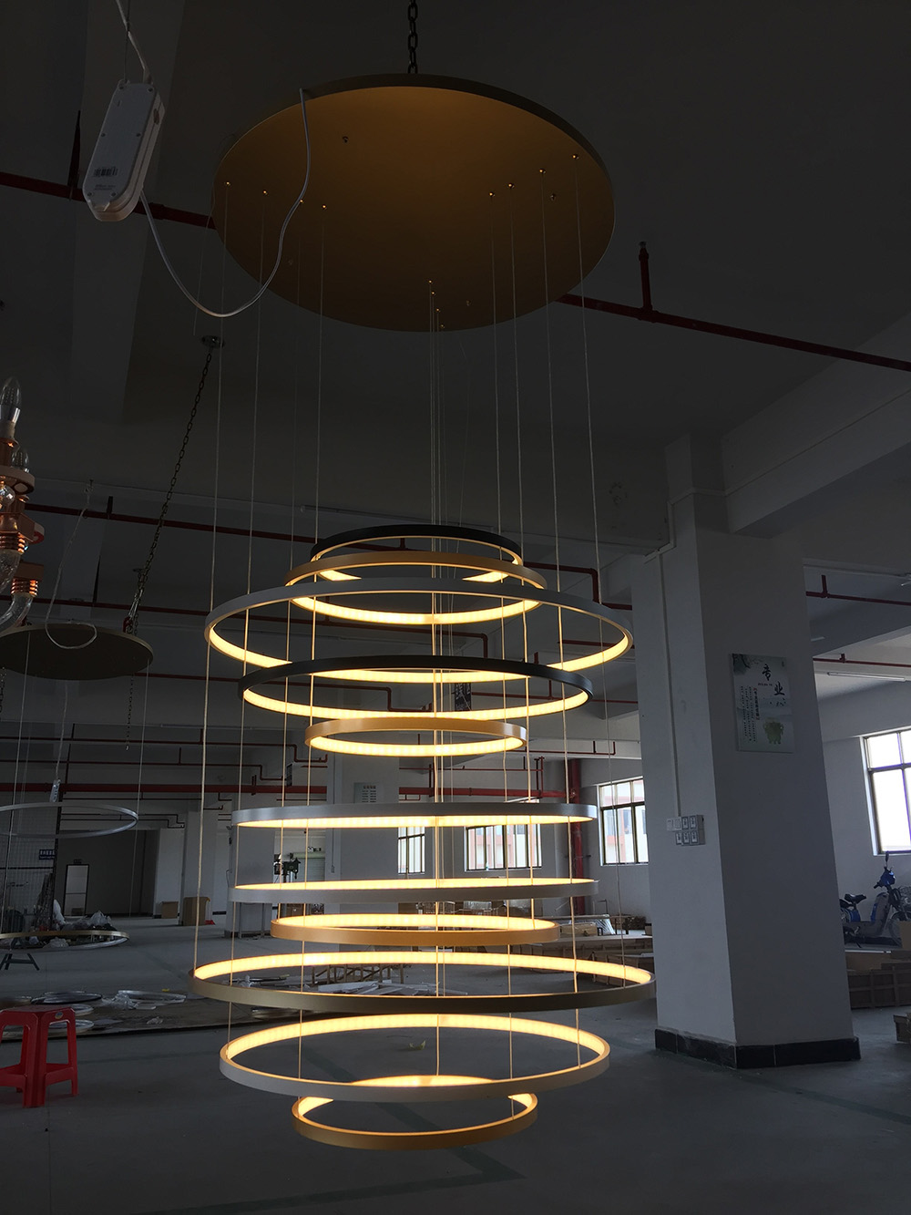 modern crystal chandelier