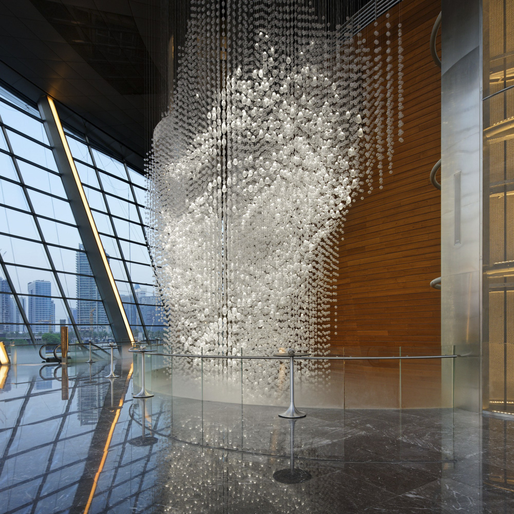 Crystal Chandelier Modern Big Lighting Luxury for Hall Hotel