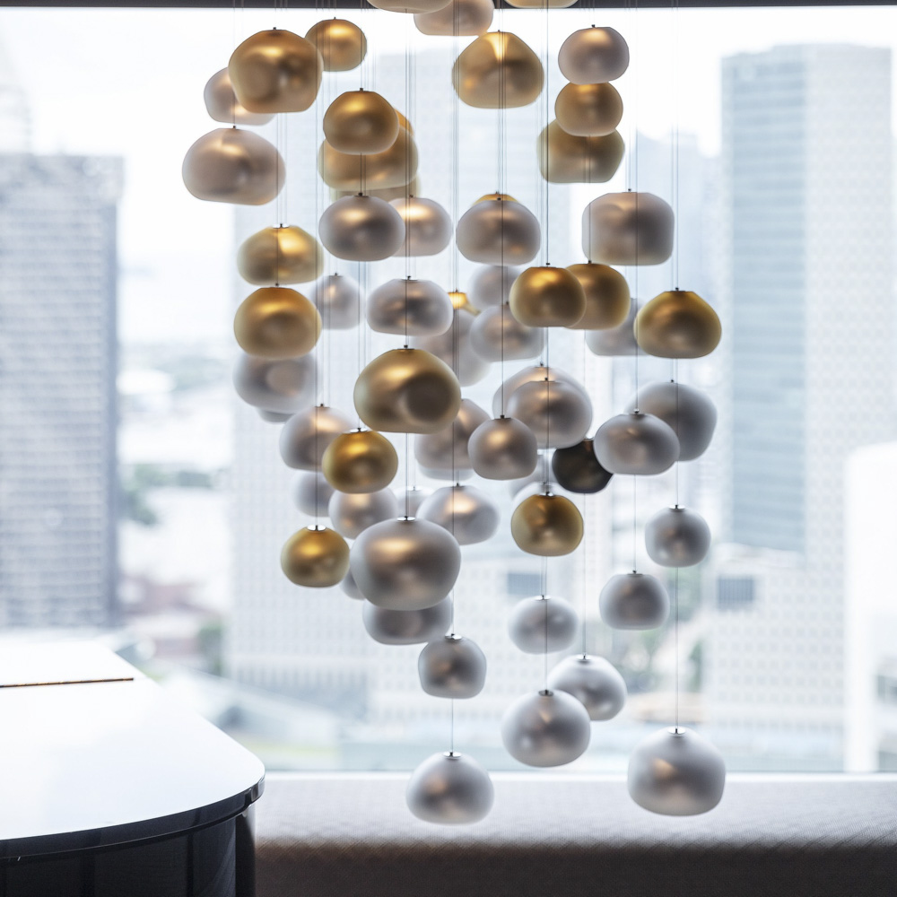 Globle Murano Glass Hotel Custom Room Luxury Chandelier for Hotel Villa