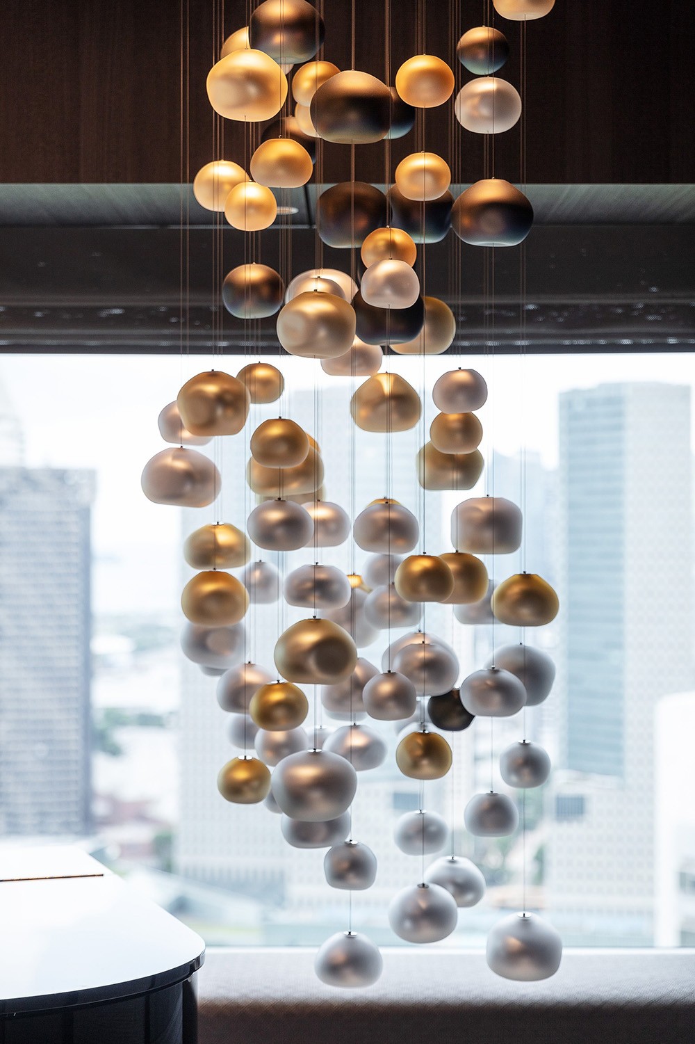 hotel lobby chandelier