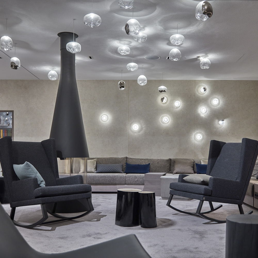 Modern Style Murano Glass New Design Hanging Chandelier for High-end Villa