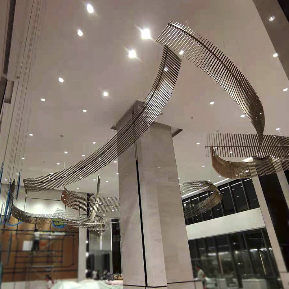 Chandelier Modern Customized Pendant Lamp Hanging Lamps for Hotel Ha llway