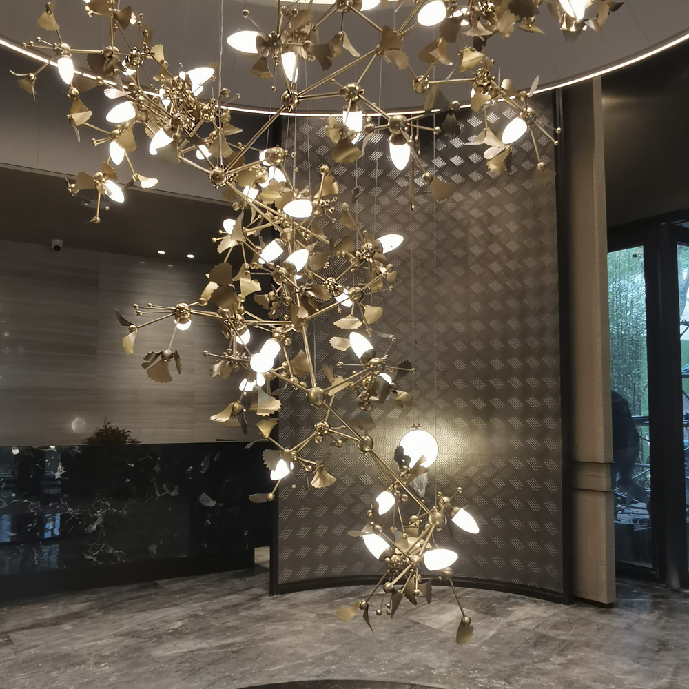 Modern Chandelier Led Chandelier Dinning Room for Villa Decoretive Large Luxury