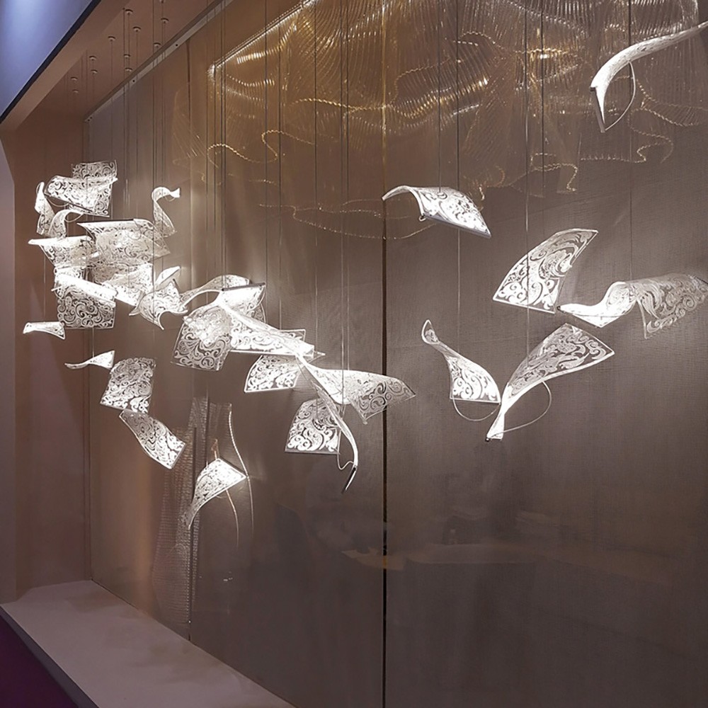 Modern Chandeliers lights and Hanging Suspensions for Hotel Villa Lobby