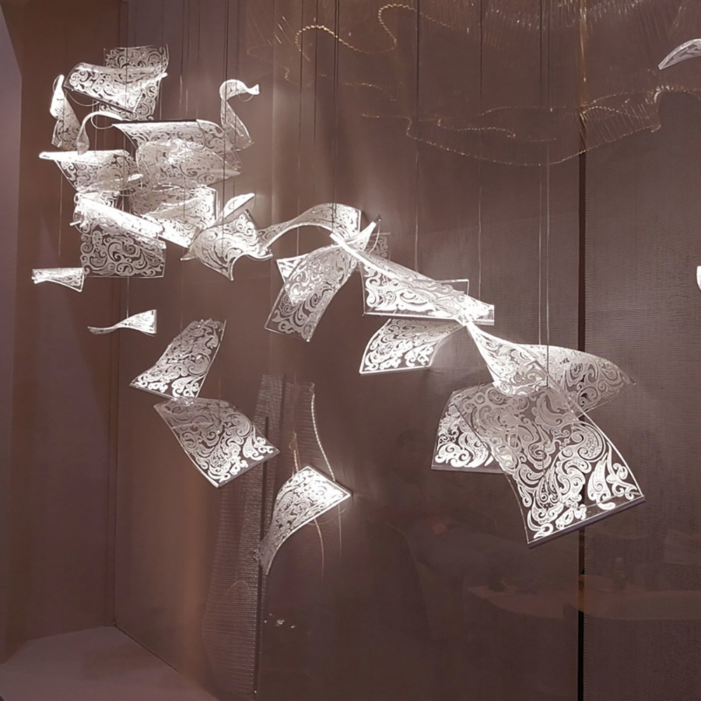 Modern Chandeliers lights and Hanging Suspensions for Hotel Villa Lobby
