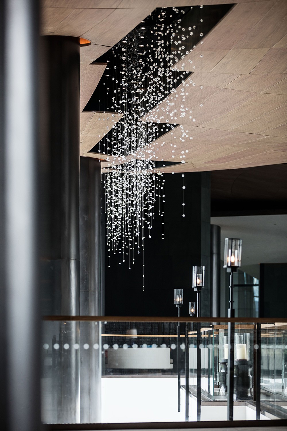 modern hanging chandelier