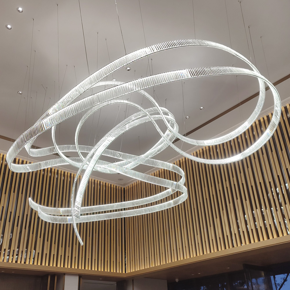Chandelier Customized Custom Pendant Lighting Long Glass Bubble Dinning Room Chandelier