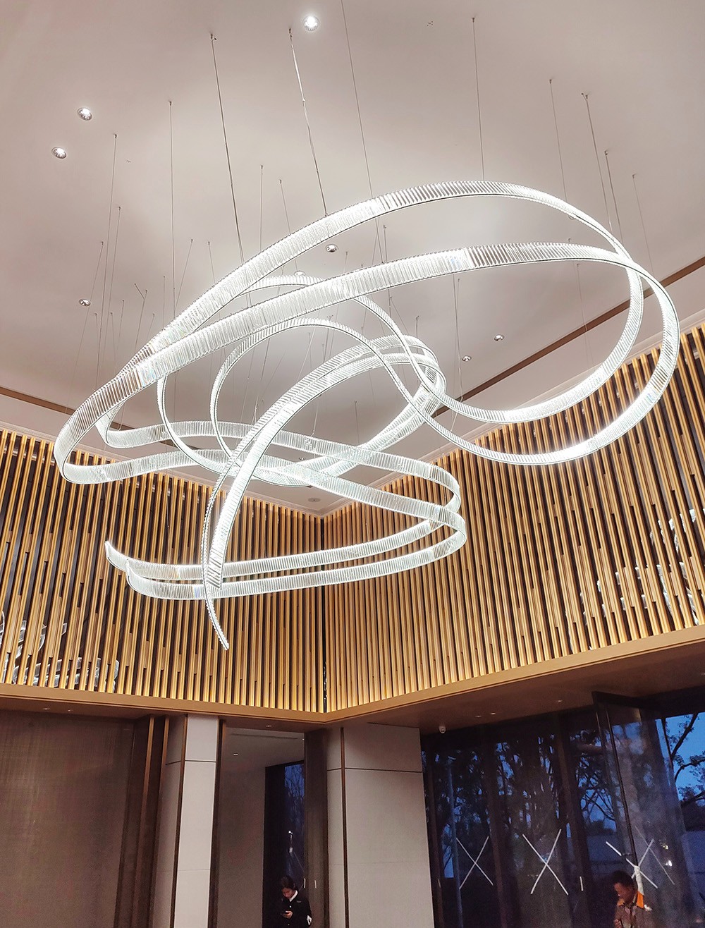 hotel chandelier