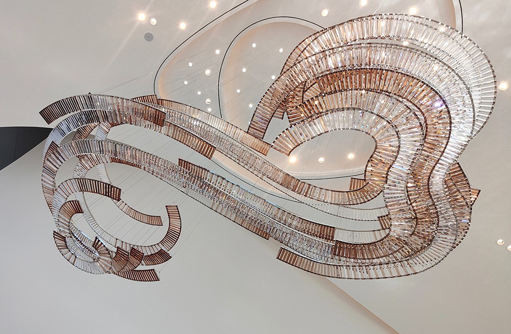hotel chandelier
