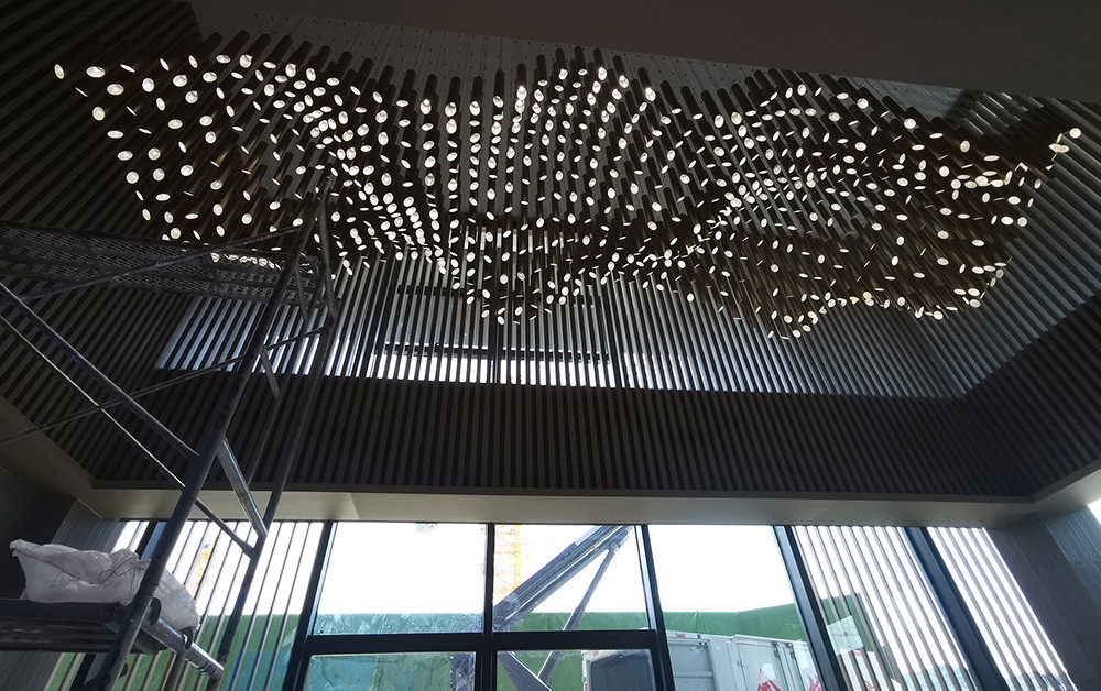 hotel chandelier