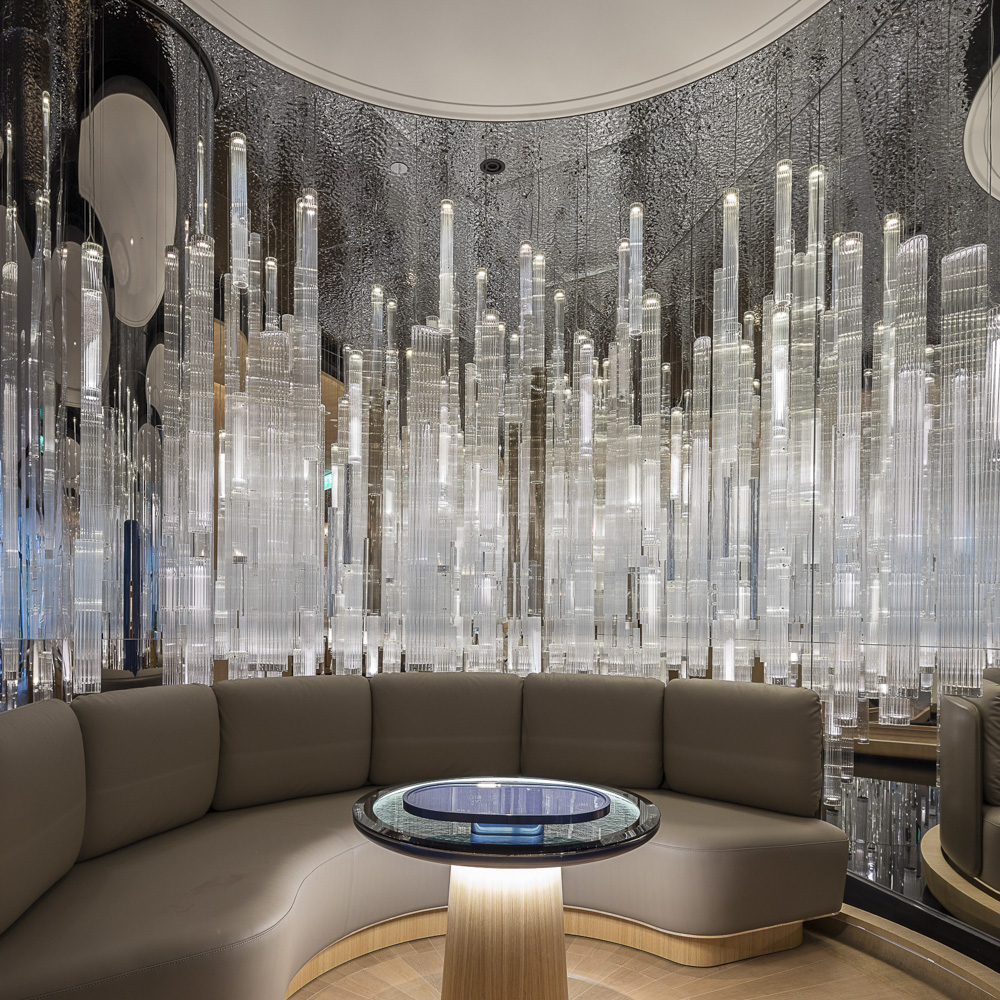 Luxury Glass Hotel Engineering Lamps Professional Designer Customized Pendant Light Glass/Crystal/Mental LED Custom Chandeliers