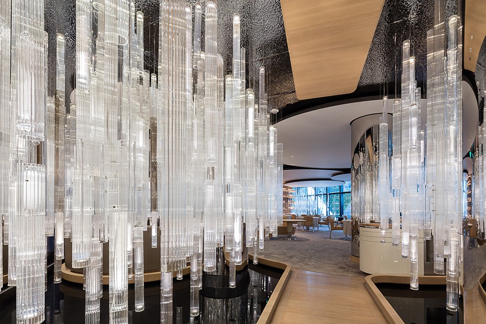 hotel chandelier