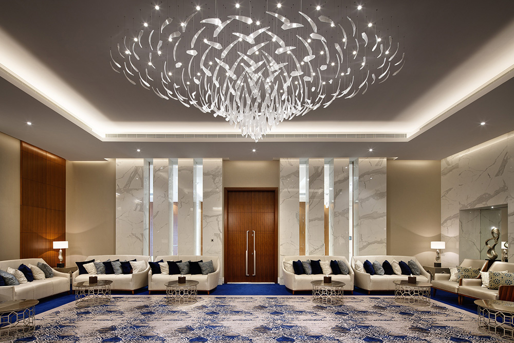 glass chandeliers