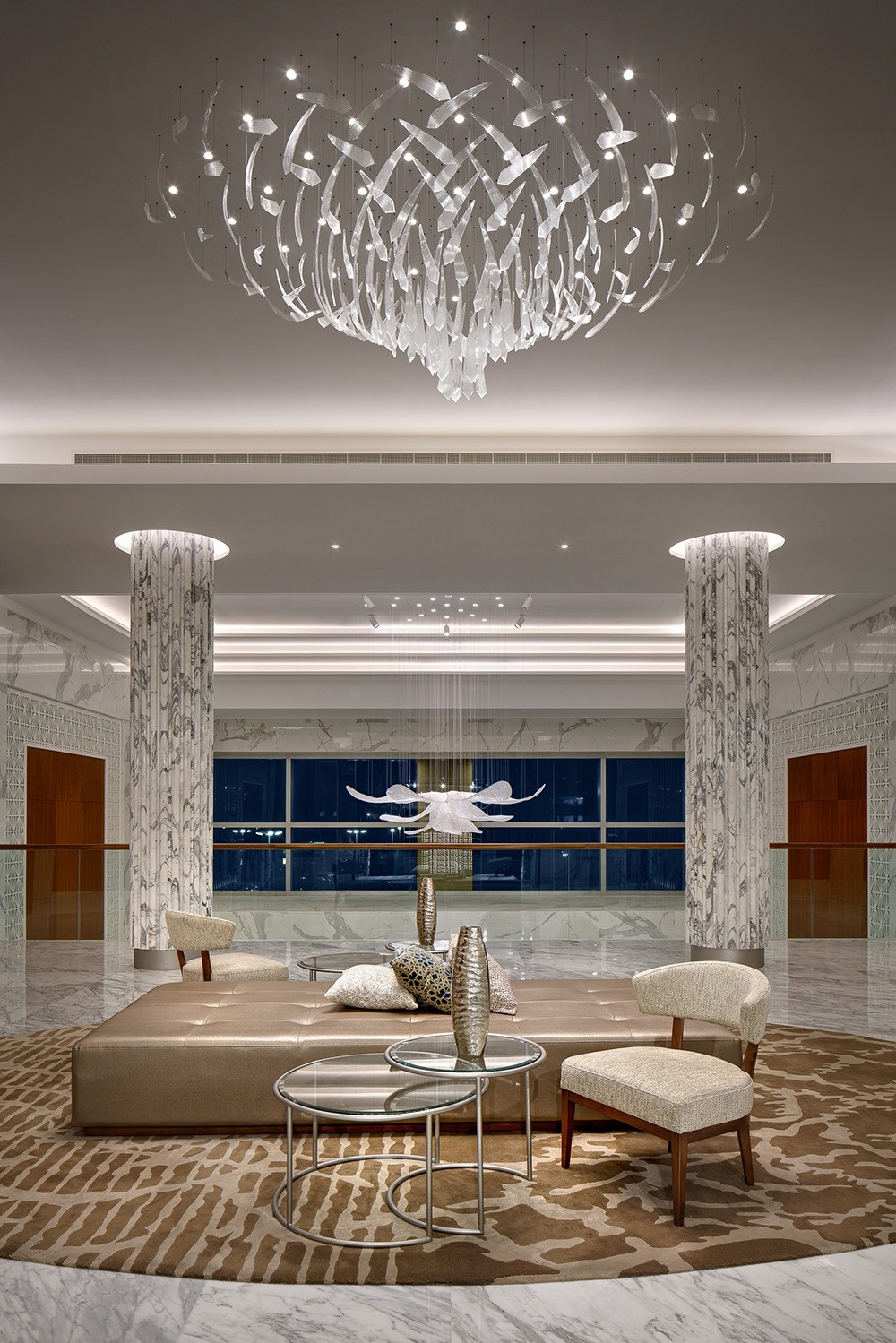 hotel chandelier