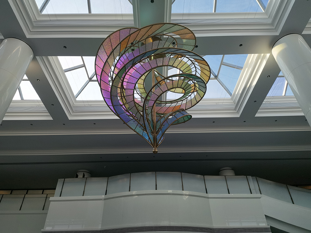 chandeliers and hanging lamps