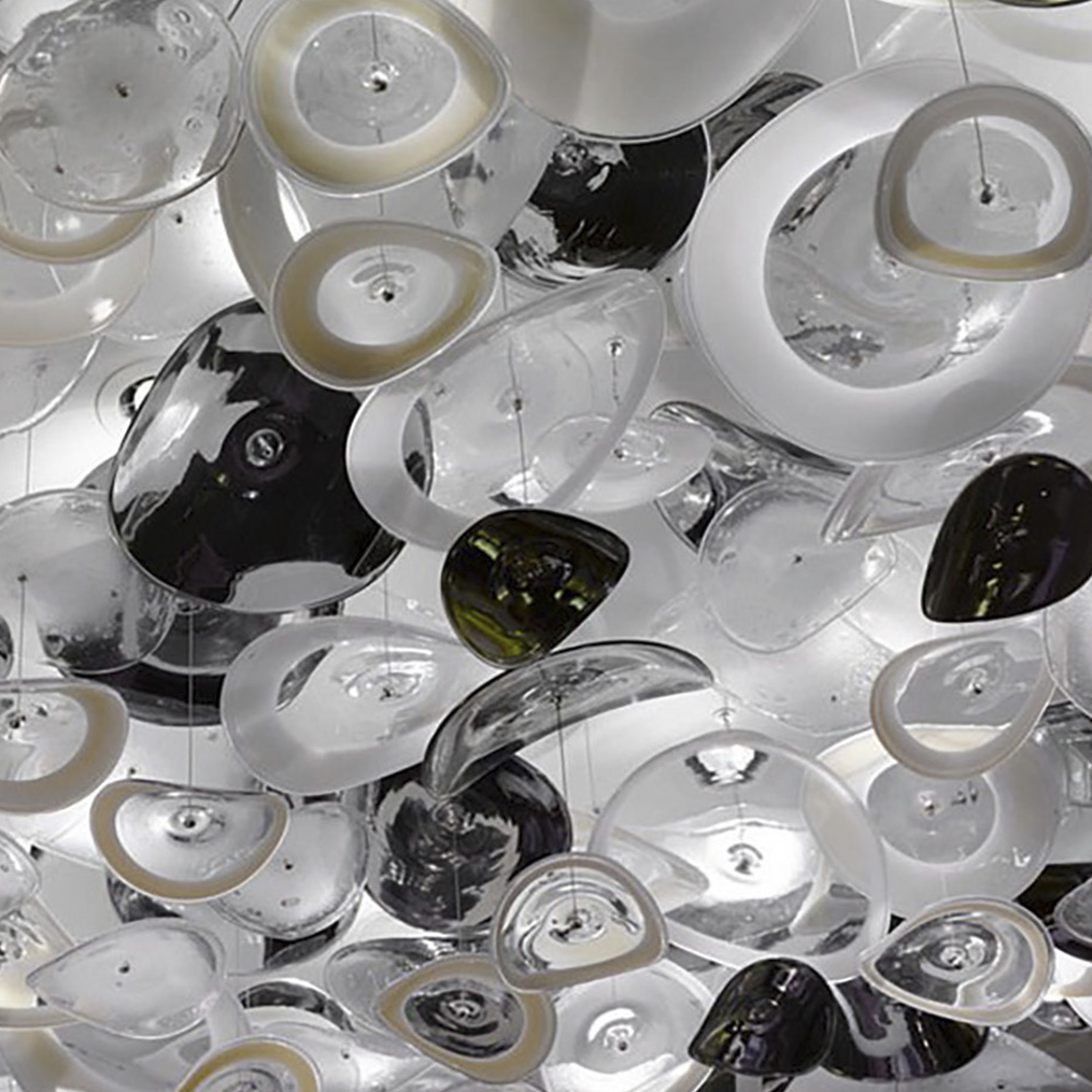 Modern Pendant Lamp Home Decoration Project Glass Ceiling Lighting Chandelier for Hotel