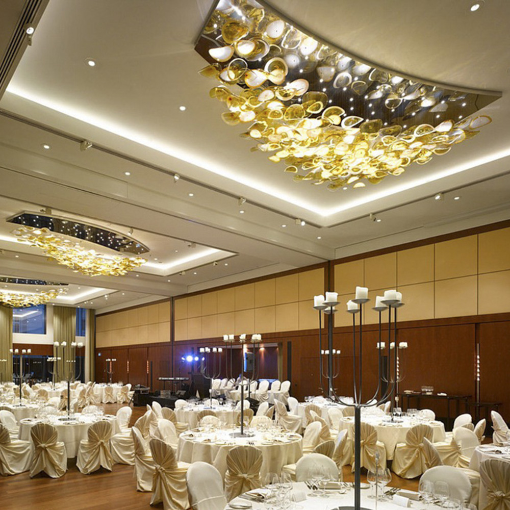 Custom Chandelier Modern Ceiling Lights Glass Luxury Large Light for Dinning Room