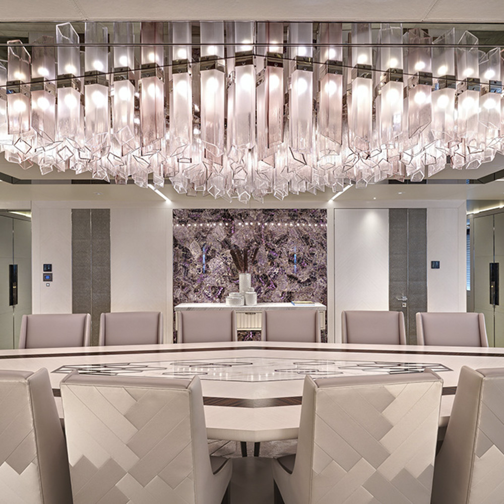 LED pendant light, modern luxury restaurant pendant light, hotel pendant light