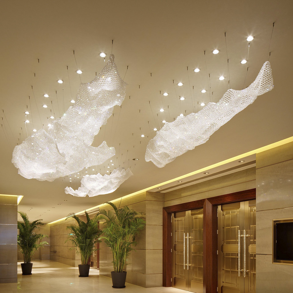 American Vintage Hotel Restaurant Decoration Modern Chandeliers led Fashion Luminaires