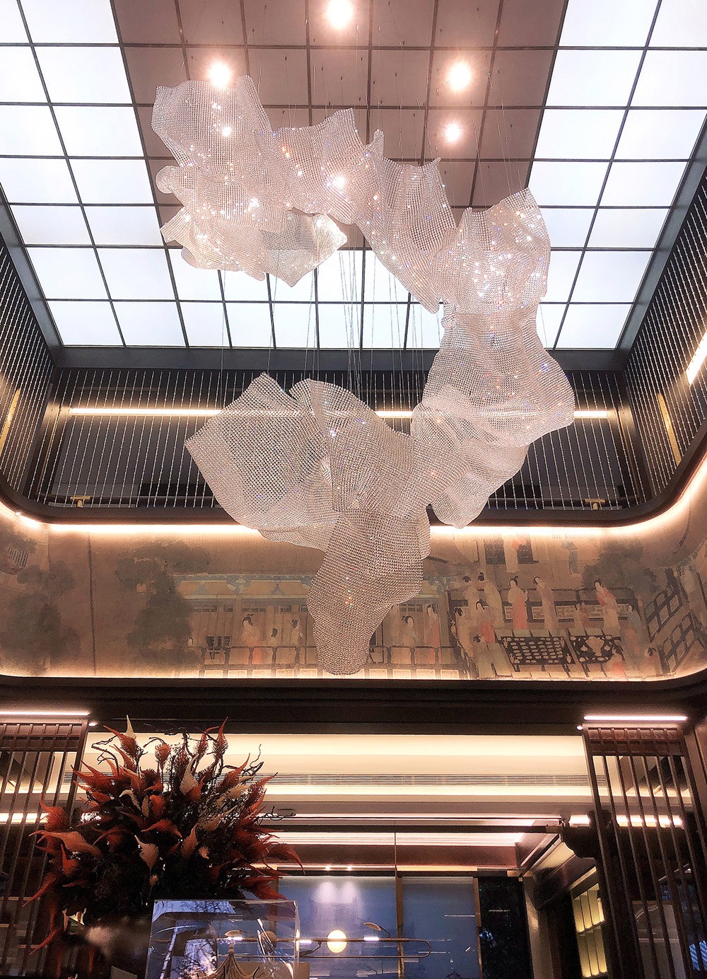 living room ceiling chandelier