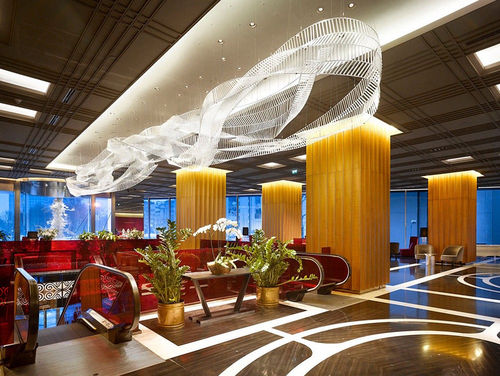 chandelier projector
