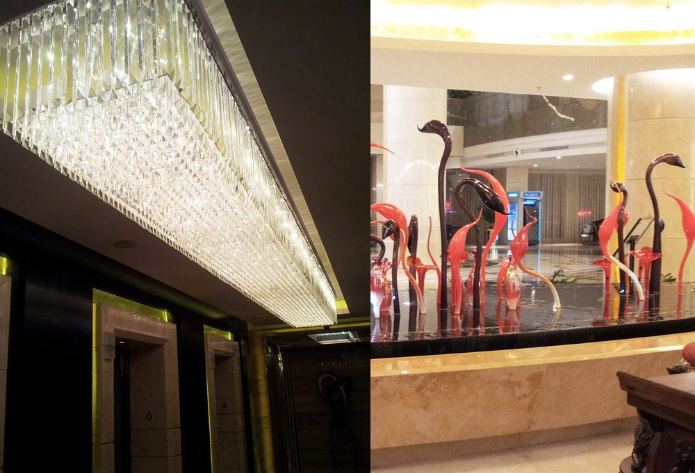 Customized lighting for high-end hotels Customized lighting for high-end hotels