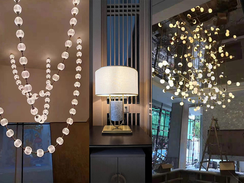 large luxury modern chandelier