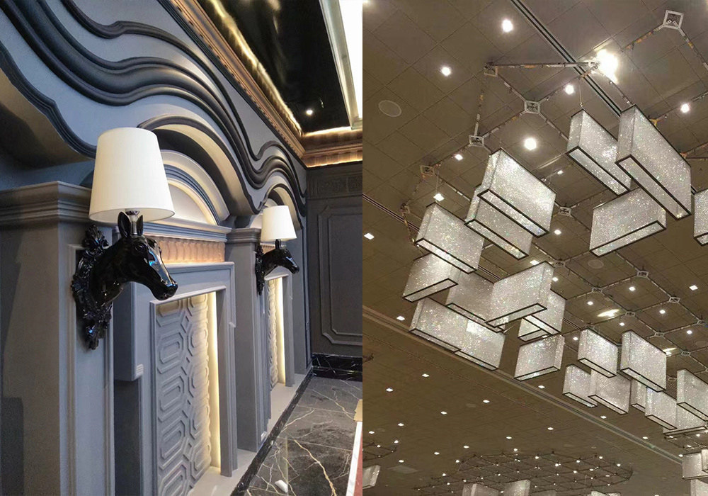 modern chandelier