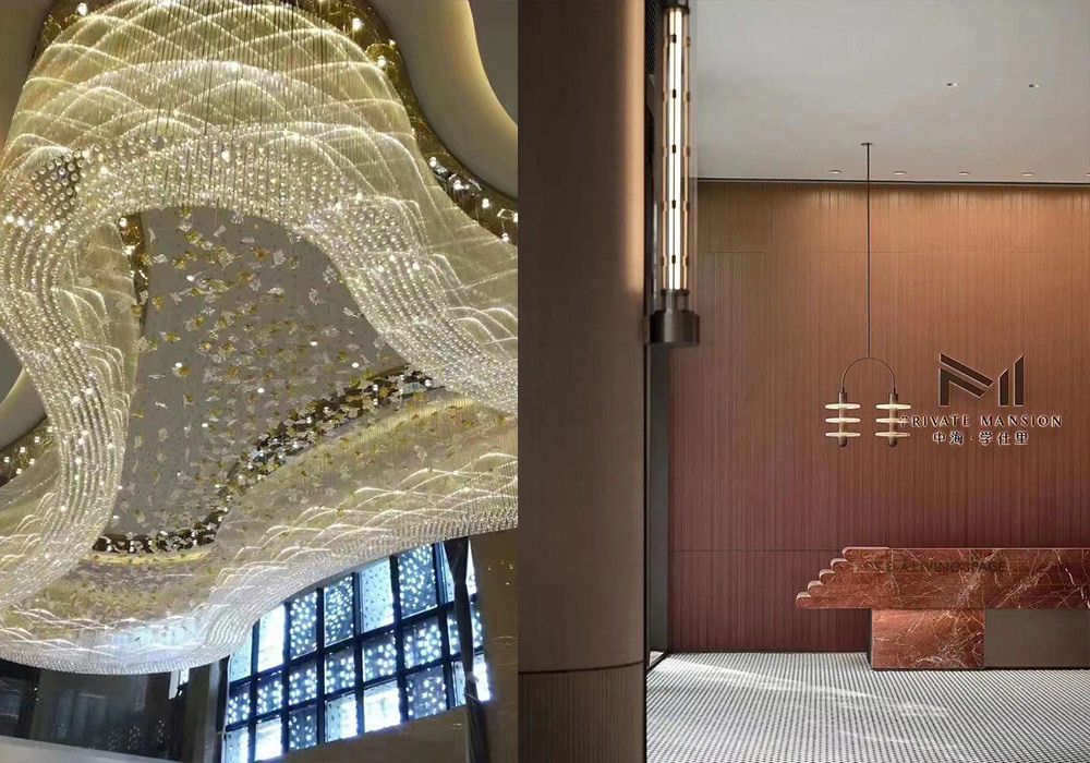 chandeliers and pendant lights
