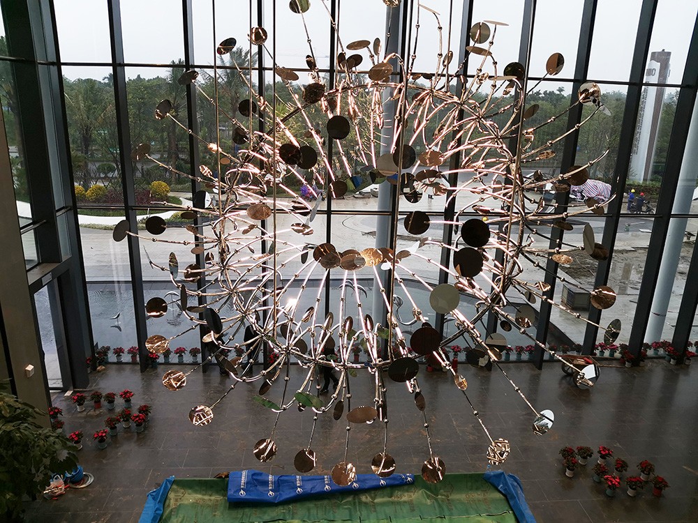 Large custom chandelier