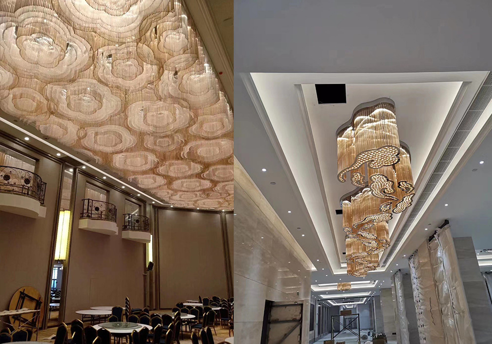 staircase chandelier