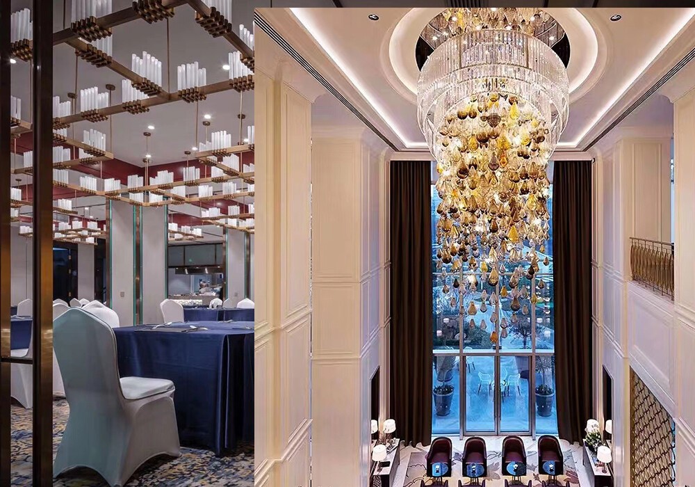 designer chandelier