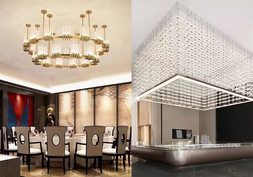 designer chandelier
