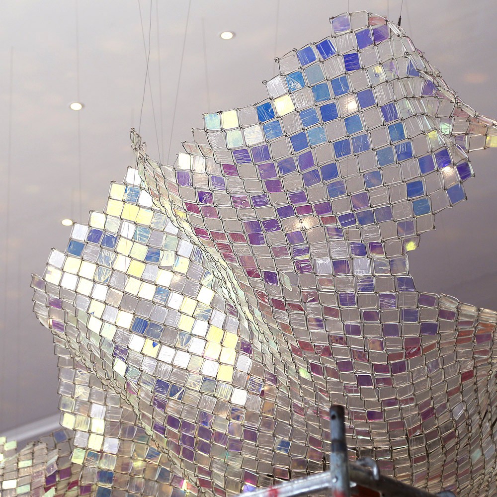 Luxurious crystal chandelier Luxurious crystal chandelier