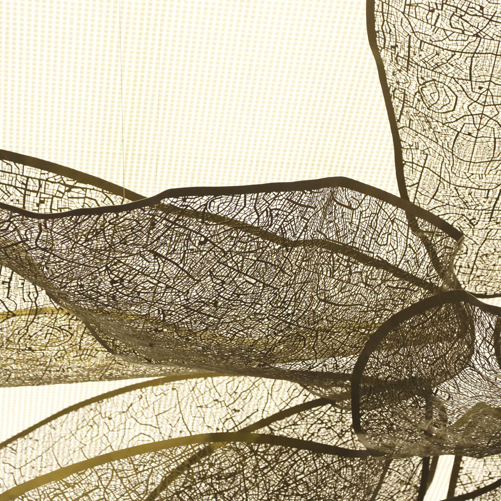 Luxurious metal chandelier Luxurious metal chandelier