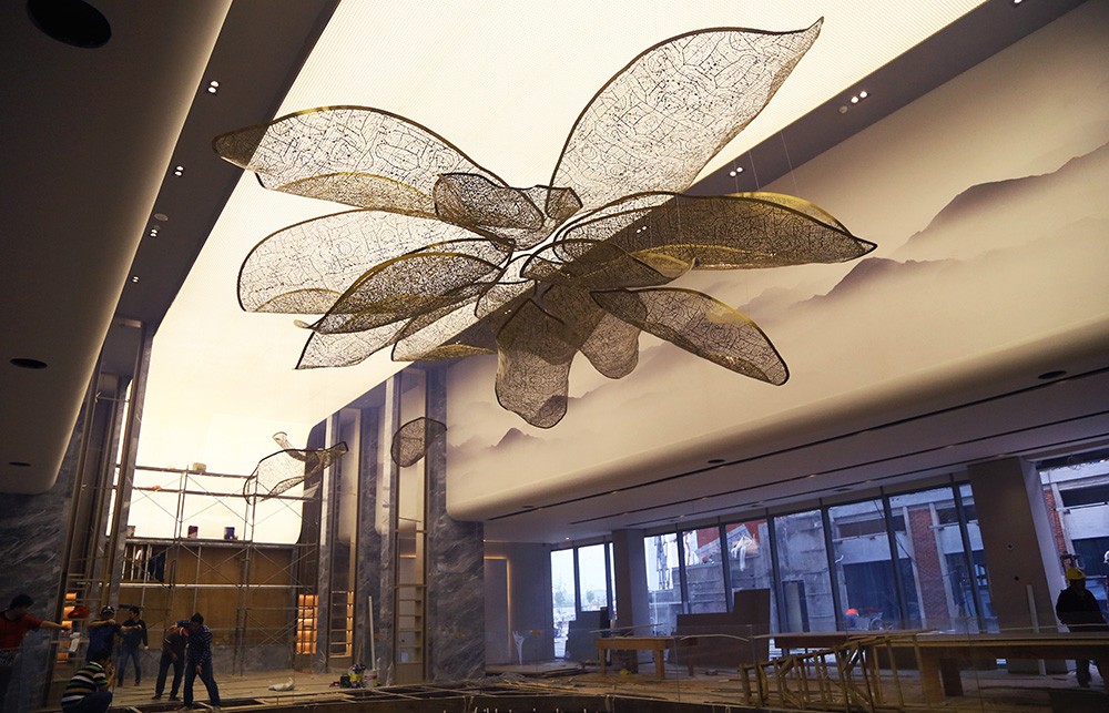 Metal chandelier Metal chandelier