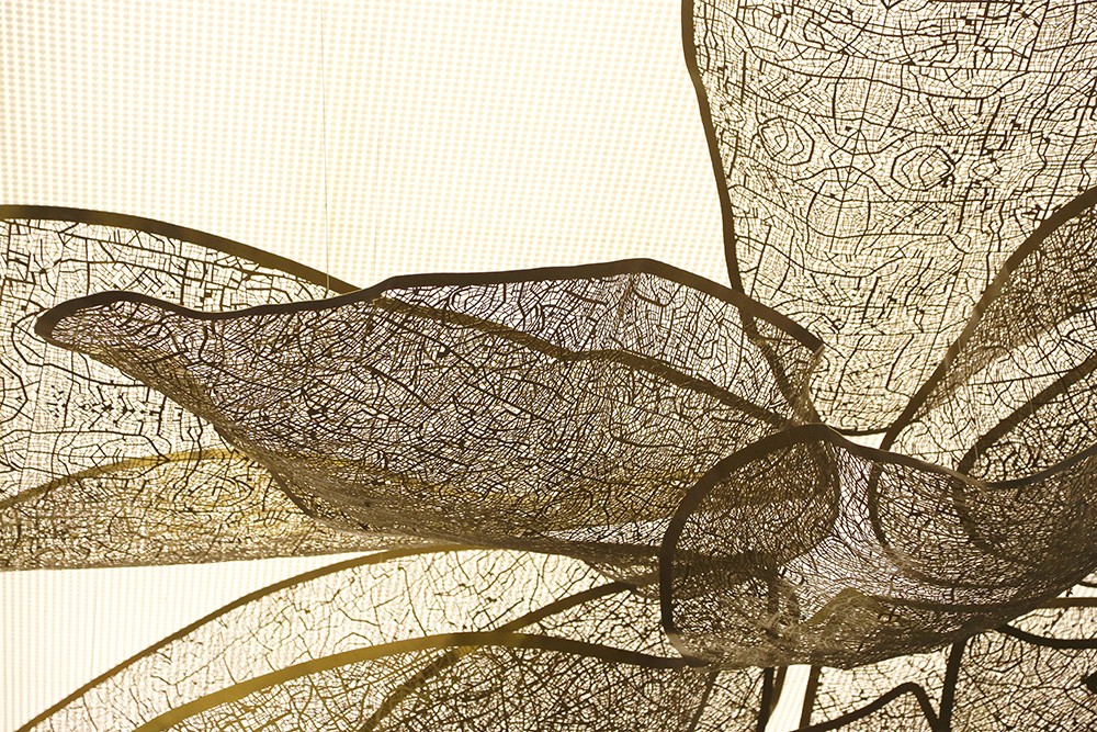 Luxurious metal chandelier Luxurious metal chandelier