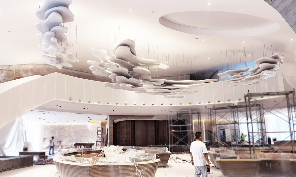 Chandeliers are designed by Chinese luxury designers Chandeliers are designed by Chinese luxury designers