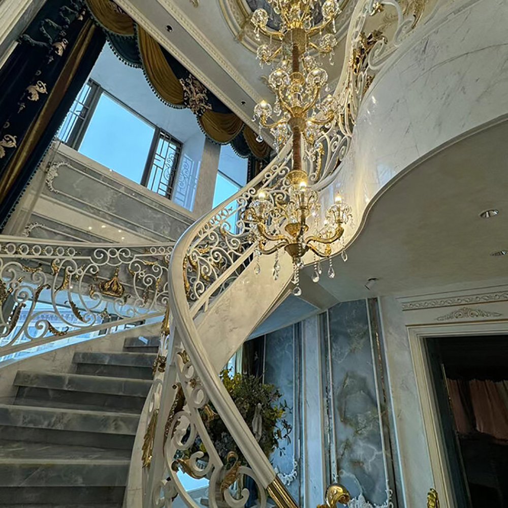 French retro chandelier designer villa decoration chandelier customization