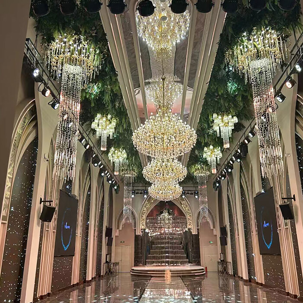 French retro chandelier designer villa decoration chandelier customization