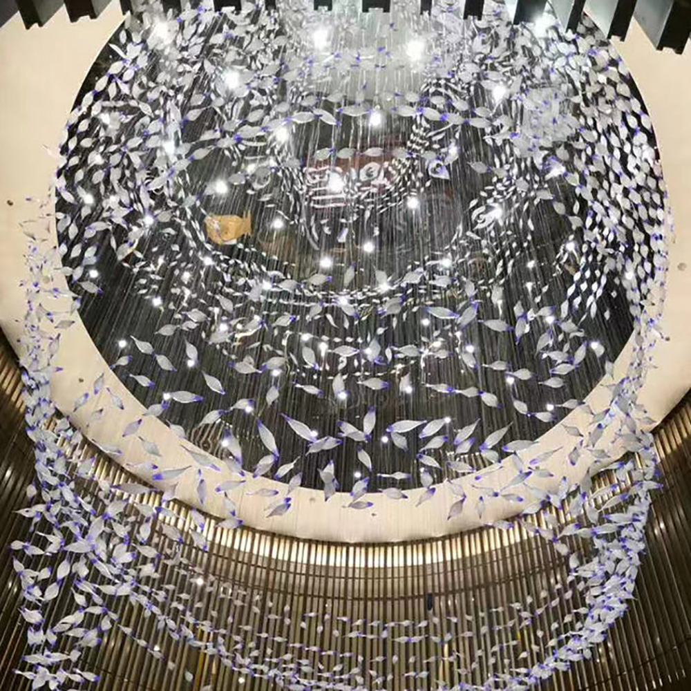 Modern hotel chandelier design professional customization service