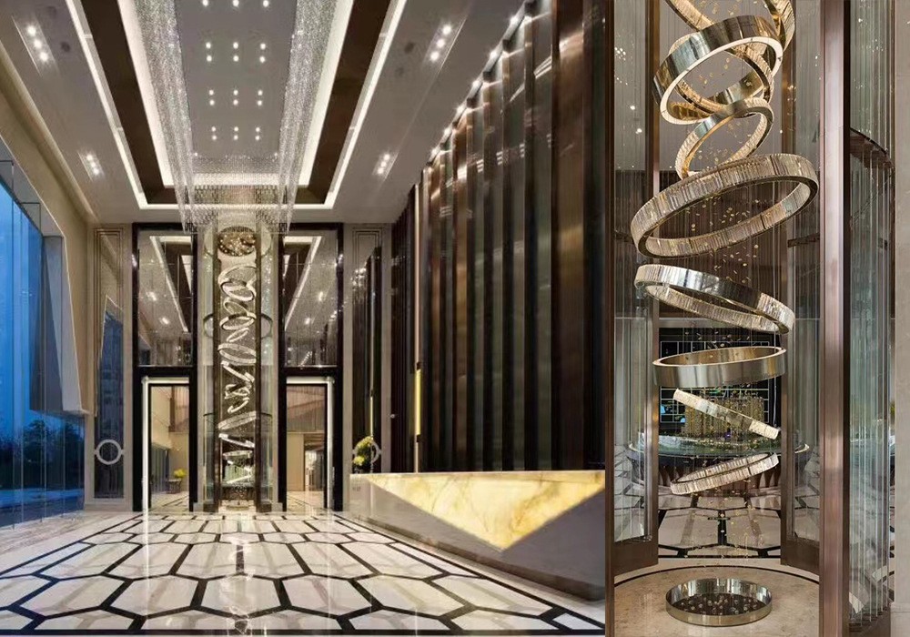 chandelier modern luxury large
