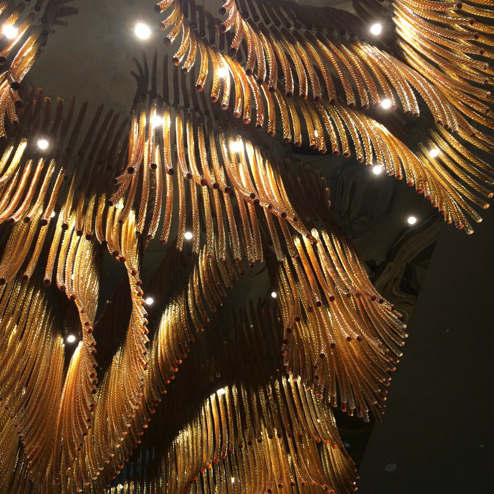 High-end crystal chandelier