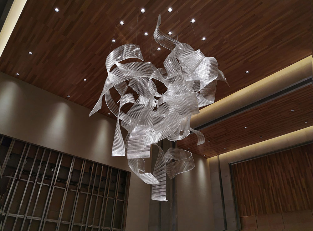 High-end crystal chandelier