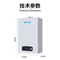 20-50KW High Efficient Wall Hung Gas Boilers